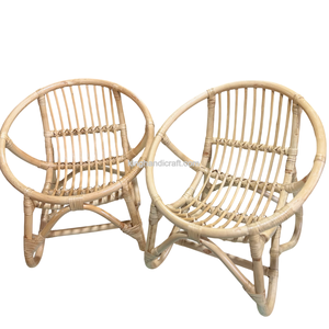 Silla Infantil de Mimbre Hecha a Mano, Muebles Infantiles de Mimbre para Decoración de Fiestas y Accesorios de Fotografía - Product Image 2