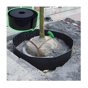 Ağaç kök bariyerleri rulo HDPE 0.5mm-5mm derinlik 30-150cm genişleyen kontrolsüz büyüme durdurmak