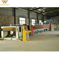Machine de fabrication de papier de carton gris duplex de carton dur de 4 plis 1600