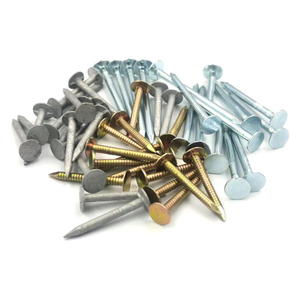 Clous de toiture galvanisés à tige lisse de 20 mm, 25 mm, 30 mm pour feutres de toiture - Product Image 5