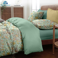 Parures de Lit de Luxe en Coton Cloudland Sur Mesure pour Designers, Draps Imprimés de Marque de Luxe, Ensembles de Literie en Coton, Housses de Couette