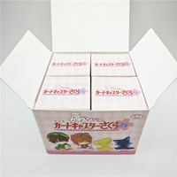 4 unids/set venta al por mayor Blindbox 4-5CM Card Captor Sakura Figura de plástico Anime Mystery Bag caja ciega figuras conjunto figura de Anime