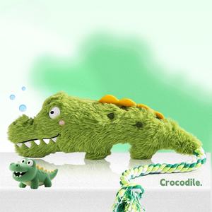 Teddy Kleine Hond Huisdier Speelgoed Met Katoenen Knopen Voor Het Trainen Van Honden Om Geluiden Te Maken, Slijpen Hun Tanden En Bestand Tegen Bijten - Product Image 5