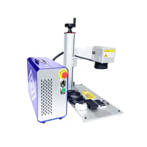 Yeni 50w Raycus Fiber lazer işaretleme makinesi lazer oyma makinesi döner cihaz altın ve gümüş küçük Metal lazer işaretleme 68KG