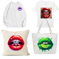 Transferts DTF personnalisés en gros – Motifs de festival – Autocollants DTF – Service d'impression par transfert thermique imperméable – À repasser