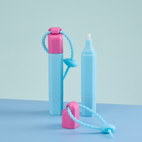 Flacon stylo détachant en plastique de 10 ml avec corde en silicone, rechargeable, pour nettoyant de taches, emballage liquide pour détachant de linge