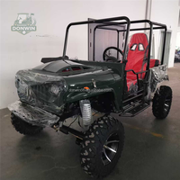 Karting tout-terrain de style Jeep 4x4 de 300 cm3 pour adultes avec freins à disque hydrauliques et pneus en caoutchouc massif