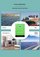 Controlador de Carga Solar MPPT de Alto Voltaje 96V 192V 220V 240V 384V 50A 60A 80A 100A para Sistemas Solares Fuera de la Red