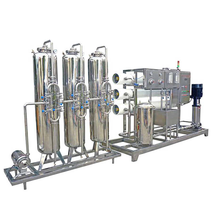 Промышленная система очистки воды RO очиститель воды Озон/УФ очистка воды цена завода