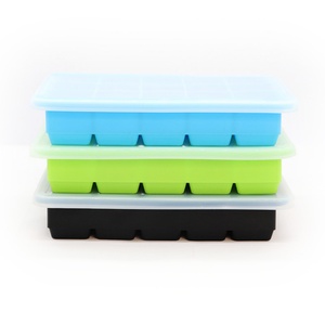 Wholesale 15-grid Eco-Friendly Square <b>Silicone</b> Ice Cube Mold Easy to Use Ice Maker Ice Cream <b>Tools</b> - Product Image 4