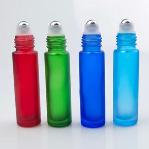 ขวดน้ำหอมแบบลูกกลิ้งขนาด 3 มล. 5 มล. 10 มล. ขวดแก้วใส่น้ำมันหอมระเหยแบบลูกกลิ้งหลากสีสันสุดหรู - Product Image 6