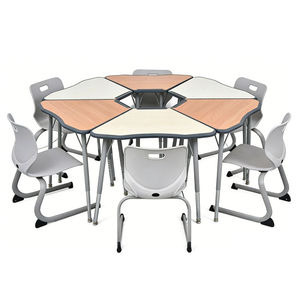 Muebles Modernos Profesionales para Aulas, Conjunto de Mesa y Sillas Colaborativas para Universidad o <span class=keywords><strong>Colegio</strong></span> - Product Image 2