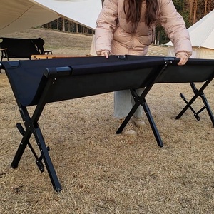 Portable léger <span class=keywords><strong>1</strong></span> <span class=keywords><strong>personne</strong></span> simple en plein air dormir pliant <span class=keywords><strong>lit</strong></span> de camping - Product Image 4