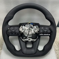 Volant sport en cuir pour Toyota Land Cruiser LC200 LC250 LC300 LC79 LC76 Prado Tacoma Hilux Yaris Supra A90