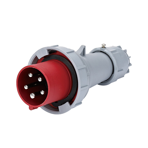 <span class=keywords><strong>Enchufe</strong></span> Industrial Empotrable para Exteriores, Estándar Europeo IP67, Resistente al Polvo, 3P+N+E, 400V, 63 Amperios, para Aeropuertos - Product Image 6