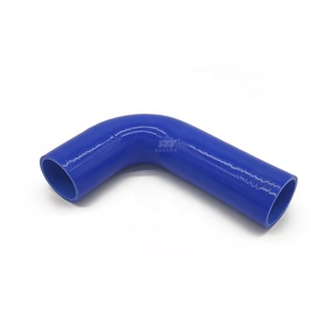 <span class=keywords><strong>Raccord</strong></span> de tuyau en silicone 45mm-102mm Coude à 90 degrés Joint en caoutchouc de silicone Courbe Tuyau de refroidissement d'intercooler en silicone Bleu - Product Image 5