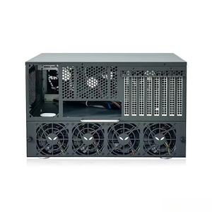 هيكل خادم JMCD 12S4 بـ 12 فتحة SAS SATA NAS مع لوحة خلفية <span class=keywords><strong>ATX</strong></span> 12 جيجابت قابلة للتبديل الساخن و3 فتحات SFF-8643 و8 فتحات PCIe كاملة الارتفاع - Product Image 3
