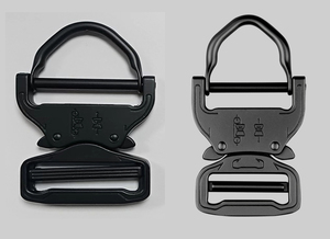Hebilla Metálica Táctica de 1 Pulgada con Anillos en D, Hebilla Deslizante Ajustable de Metal de 26 mm para Correas de Bolsa, Fabricada en China - Product Image 5