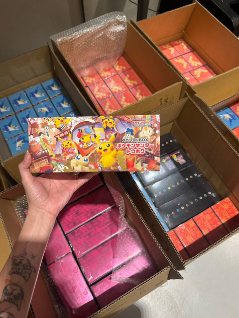 Tohoku Pika Anime Trading Cards Booster Box Wholesale Bulk Supplier Japanese Collection Card Display Box