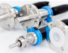 Endress+Hauser Cleanfit CPA871 Conjunto de Montaje Retráctil para Sensores de pH y ORP E+H Neumático Manual - Product Image 6