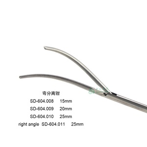 Gebogen <span class=keywords><strong>Dissector</strong></span> Tang Herbruikbare Thoracoscopy Instrumenten Gebogen Ontleden Tang - Product Image 5