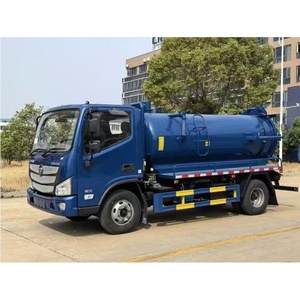 Camion d'aspiration des eaux usées Foton 4x2 de 5000 litres à prix d'usine à vendre - Product Image 5