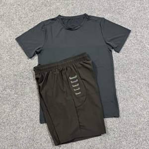 Conjunto Deportivo Corto para Hombre 2026, Transpirable, <span class=keywords><strong>de</strong></span> Secado Rápido, para Fitness, Running, Entrenamiento, Deporte al Aire Libre - Product Image 3