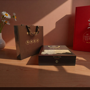 New Cordyceps sinensis packaging <b>box</b>, high-end wooden gift <b>box</b>, glossy wooden gift <b>box</b>, <b>empty</b> gift <b>box</b>, wooden gift <b>box</b> - Product Image 1