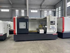 CK61100-1000 2000 3000 4000 5000 CNC giường phẳng máy tiện 220V 380V Mitsubishi Hệ thống điều khiển tự động nhãn hiệu GSK CNC - Product Image 4