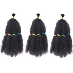 Extensions de cheveux synthétiques pré-étirées Afro Kinky de 10 pouces pour tresses au <span class=keywords><strong>crochet</strong></span> pour femmes - Vente en gros - Product Image 6