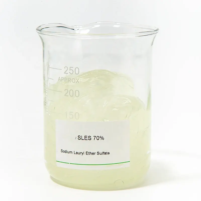 SLES 70% lauryléthersulfate de Sodium MSDS 28%