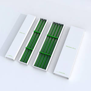 قش زجاجي فاخر قابل للسحب، عبوة من قطعتين أو 4 قطع في صندوق هدايا ورقي - Product Image 1