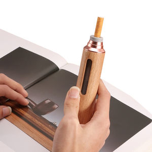 Futeng高級ポータブル木製車灰皿家庭用無煙木製車タバコハンドヘルド灰皿卸売 - Product Image 3