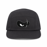 Gorra de Béisbol Deportiva Clásica con Logotipo de Panda Shield, de Algodón Lavado, Suave, Sin Estructura, de Perfil Bajo, con Correa Ajustable, para Uso Diario Informal