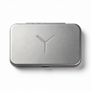 Custom Anodized Stainless Steel Business Card Case CNC Machined <b>Metal</b> Card <b>Wallet</b> - Product Image 2