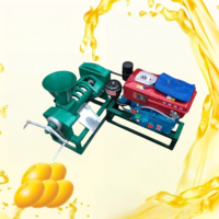 Presse à huile automatique modèle 68 avec moteur diesel pour l'extraction de soja, de maïs et de sésame