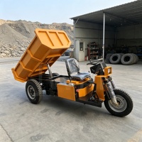 Mini-dumper électrique à direction flexible pour passages étroits et déplacements dans les petites mines