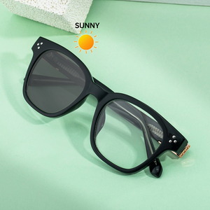 Gafas de Sol Partagas al por Mayor, Diseño de Moda, Logotipo Personalizado, Cuadradas, Fotocromáticas, Anti Luz Azul, UV400, para Hombre y Mujer - Product Image 3