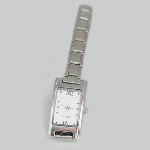 นาฬิกาทรงสี่เห<span class=keywords><strong>ล</strong></span>ี่ยมสไตล์อิตาลีแฟชั่นของผู้หญิง,นาฬิกาทรงเสน่ห์สไต<span class=keywords><strong>ล</strong></span>์อิตาลีปรับสายได้ขนาด9มม. - Product Image 6