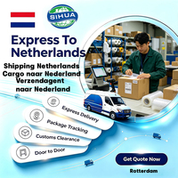 Service de livraison express UPS, logistique internationale vers l'aéroport d'Amsterdam, Schiphol, Pays-Bas, transit rapide