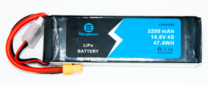 Batterie de drone personnalisée Sinxpower 4S 14.8V 3200mAh 60C à décharge rapide, état solide, 500 cycles pour drones RC UAV 14.8V 4S3200mAh 60C L - Product Image 4