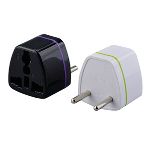 WN-9B Travel <b>Adapter</b> 100-240V 2 Pin Euro <b>Plug</b> Universal <b>Power</b> Converter With Overcurrent Protection - Product Image 1