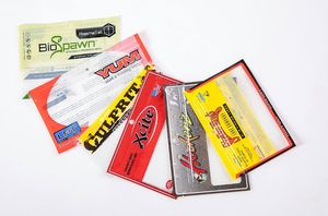 Sac de leurre de poisson à fermeture éclair étanche à l'humidité imprimé personnalisé pochette d'hameçon de leurre de pêche impression gravure de gomme à mâcher d'aliments en conserve - Product Image 4