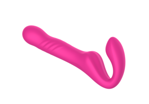 Flexible Pussy <strong>Pump</strong> <strong>Penis</strong> Double -ended Vibrator, Realistic Strap on Dildo for Couples, Insert Length 80mm, 135mm - Product Image 6