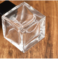 Flacon pulvérisateur 30/50/100 ml en stock, flacon de parfum à clipser, flacon de parfum portable, flacon de parfum en verre transparent