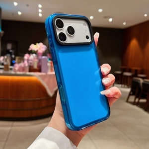 Funda de teléfono transparente a prueba de golpes de TPU y acrílico con logo OEM personalizado para iPhone 11 12 13 14 17Air, venta al por mayor de fábrica - Product Image 5