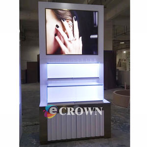 <strong>Conlin</strong> Big Porjewelry Market Stall Wooden Optical Stall Shop Design for Sale OEM - Product Image 1