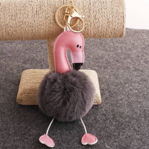 Portachiavi Peluche Personalizzato GRAVIM a Forma di Fenicottero Giocattolo Imbottito - Product Image 3