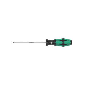 Tournevis Wera 334 bord de coupe largeur 5 mm longueur de la lame 100 mm manche bicomposant lame ronde - Product Image 1