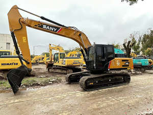 2020 usado SY215C 21.5TON excavadora Isuzu motor turbocompresor hidráulico Super rendimiento maquinaria de construcción - Product Image 2